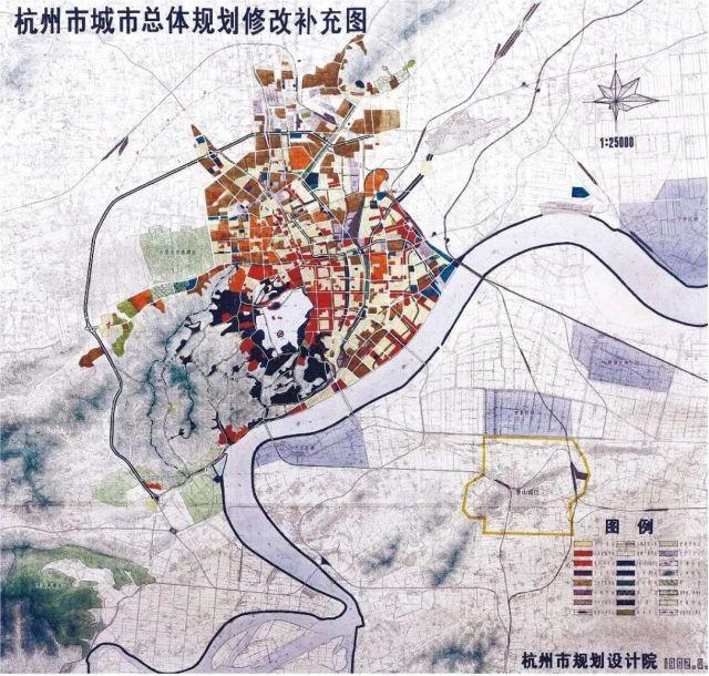 杭州城市总体规划、各个板块发展及房价地图